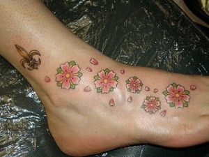tattoos designs ideas on ankle for girls 