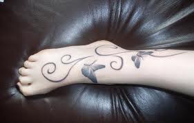 tattoos design ideas on ankle girls